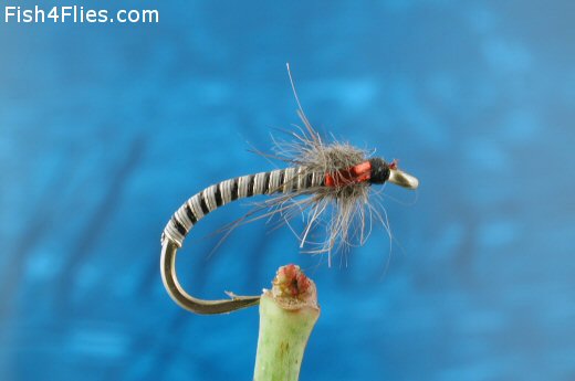 Fish4Flies Black n' Grey Copper Buzzer